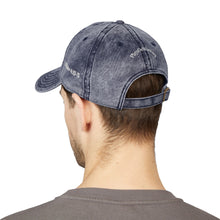 Load image into Gallery viewer, Vintage Embroidered Cap — 'Plays On Word' Surf Logo Baseball Hat