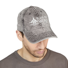 Load image into Gallery viewer, Vintage Embroidered Cap — 'Plays On Word' Surf Logo Baseball Hat
