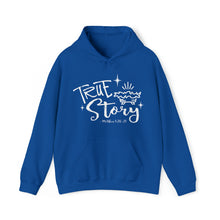 Load image into Gallery viewer, POW! &quot;True Story&quot; &quot;Christmas Joe&quot; - Unisex Heavy Blend™ Hooded Sweatshirt (Icon)