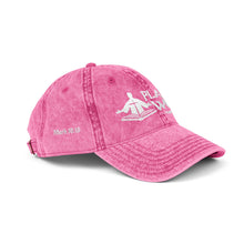 Load image into Gallery viewer, Vintage Embroidered Cap — 'Plays On Word' Surf Logo Baseball Hat