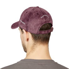 Load image into Gallery viewer, Vintage Embroidered Cap — 'Plays On Word' Surf Logo Baseball Hat