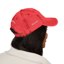 Load image into Gallery viewer, Vintage Embroidered Cap — 'Plays On Word' Surf Logo Baseball Hat