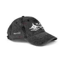 Load image into Gallery viewer, Vintage Embroidered Cap — 'Plays On Word' Surf Logo Baseball Hat