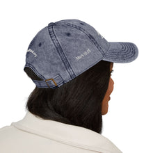 Load image into Gallery viewer, Vintage Embroidered Cap — 'Plays On Word' Surf Logo Baseball Hat