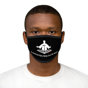 POW! Mixed-Fabric Face Mask: Icon Logo w/Tagline