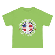 Load image into Gallery viewer, POW! &quot;Forever Family!&quot; (USA) Beefy-T®  Short-Sleeve T-Shirt (S-5XL/ Multi Colors)