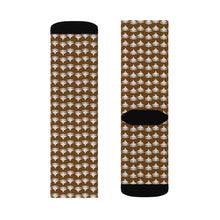 Load image into Gallery viewer, POW! Iconic Socks (Brown)