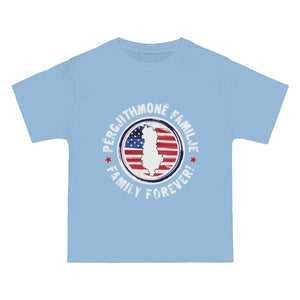 POW! "Forever Family!" (USA) Beefy-T®  Short-Sleeve T-Shirt (S-5XL/ Multi Colors)