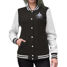 Load image into Gallery viewer, POW! Women&#39;s Varsity Jacket (Icon)