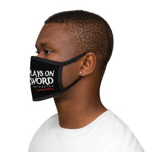 Load image into Gallery viewer, POW! Mixed-Fabric Face Mask: Full Logo