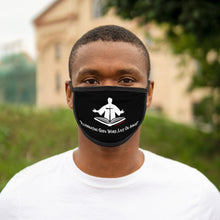 Load image into Gallery viewer, POW! Mixed-Fabric Face Mask: Icon Logo w/Tagline