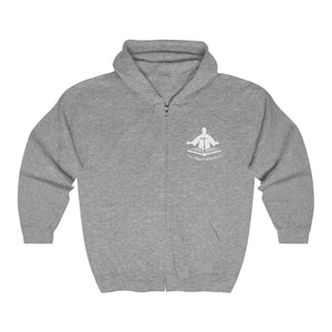POW! Unisex Heavy Blend™ Full Zip Hooded Sweatshirt (Icon)