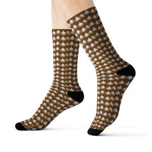 POW! Iconic Socks (Brown)