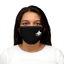 Load image into Gallery viewer, POW! Mixed-Fabric Face Mask: Icon Logo (Small/Side)