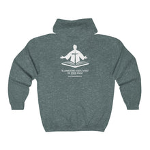 Load image into Gallery viewer, POW! Unisex Heavy Blend™ Full Zip Hooded Sweatshirt (Icon)